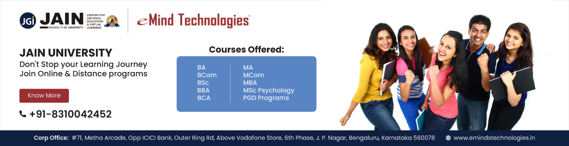 Don't stop your learning journey Join Online & Distance Program