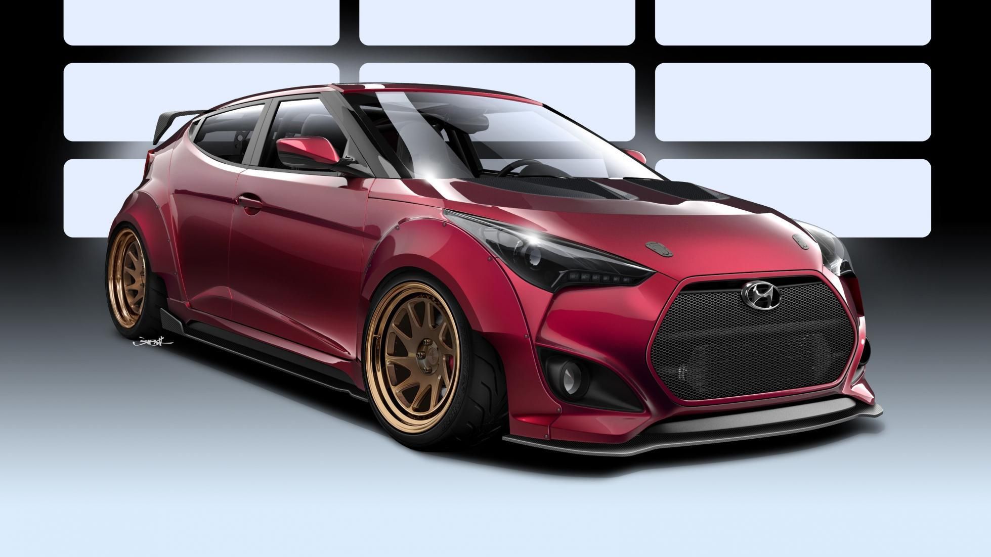 Hyundai showcases Veloster Race SEMA concept