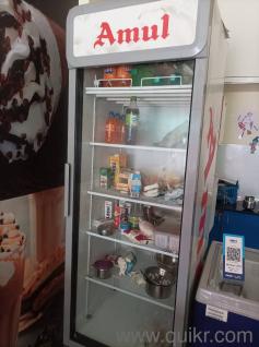 Visi cooler 572 litre western make. Amul sticker.