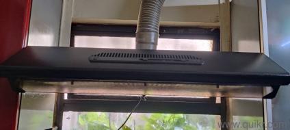 working condition 90cm 800 suction baffle filter Faber chimney at upohar complex near kavi subhash metro