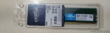 8GB RAM by Crucial DDR4 DESKTOP 3200