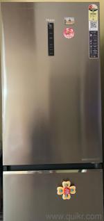 Haier 445 L Frost Free Double Door (Bottom Refrigerator To Minimise Bending) Almost New Refrigerator