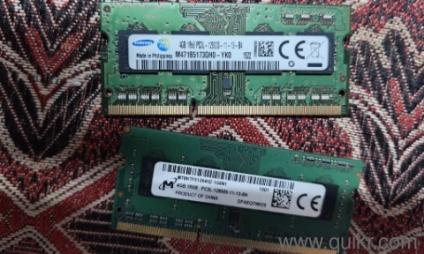 Laptop RAM  Samsung + Micron (DDR3L, 1600 MHz) + 1 Samsung 320GB Desktop HDD (3.5)SATA interface