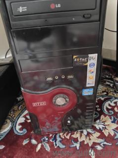 Intel i5 2nd Generation with Conputer Table and Monitor