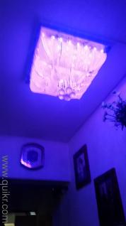 Royal zumar with bluetooth music, rotating crystals and multicolored led lights.