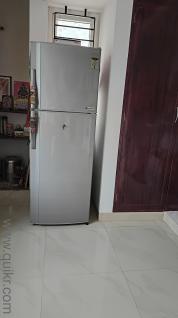 A gently used double door fridge which is in good condition and comes along with stabilizer