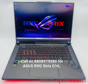 Call on 88089 79686 for ASUS ROG Strix G16, Smartchoice,Intel Core i5-13450HX, Gaming Laptop(RTX 4050-6GB/140W