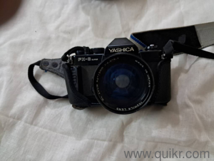 Yashika FX-Super, C-R2 National & a Binoculars. 