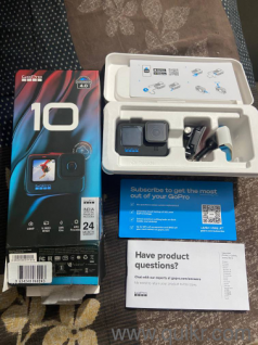 GoPro Hero 10 Black Camera In Warranty Unused 