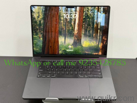 WhatsApp or call me 92354.28785Apple 2024 MacBook Pro Laptop with M4 chip