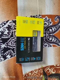 Zebronics M.2 NVMe SSD, MODEL: ZEB-MN26, STORAGE CAPACITY: 256 GB