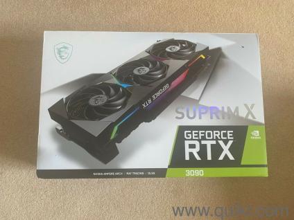 WhatsApp 97177/97173) MSI GeForce RTX 3090 Suprim X 24GB GDDR6X Graphics Card