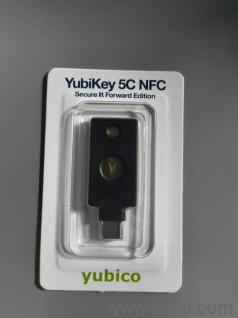 Brand New YubiKey 5C NFC - USB-C Security Key (Unopened Pack)