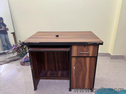 Study table with large mirror 