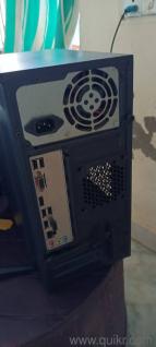 desktop computer with cannon leser jet printer 