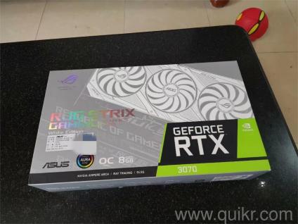 ASUS ROG Strix GeForce RTX 3070 8GB GDDR6 Graphics Card - White WhatsApp 8 3 7 7 9 3 4 6 0 7