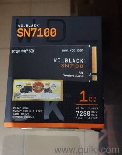 Brand new WD black SN 7100 1 tb SSD M.2 2280 (Unused)