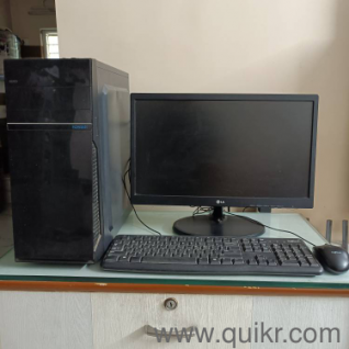 20 inch LG Monitor with assembled CPU for Gaming and Graphics Purposes