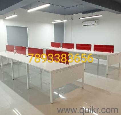 Call me - 78933-83656. Office revolving Chair with steel base.