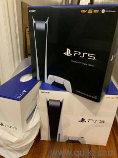 Sony PlayStation 5 Slim with Joystick and Game cds, Disc Edition 2.1 HDR Supported Contact for Order 9084.324929