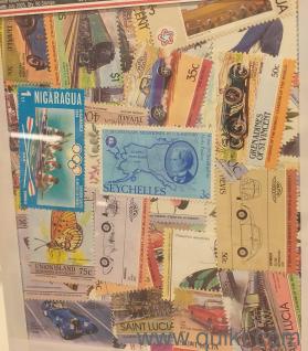 90 Foreign Stamps set