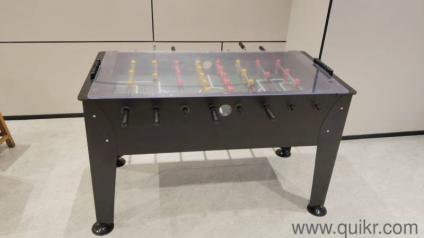Foosball table. hand foodball