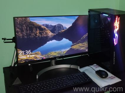 LG Electronics 60 cm/24 inches Full HD IPS 1920 x 1080 Pixels LCD Monitor, Inbuilt Speaker, HDMI x 2, VGA Port, 75 Hz Refresh Rate, AMD Freesync, 3 Side Borderless Slim Design - 24ML600S-W (White