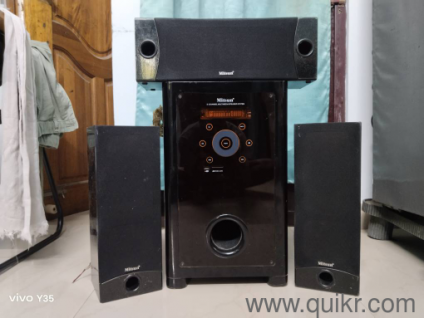 mitsun 5.1c active sub home theater with touch concole
