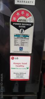 258 ltr double door LG fridge