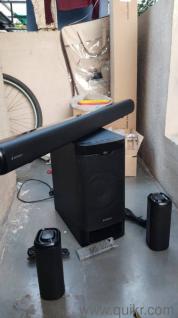 Reconnect brand 5.1 Home Theatre For sale Crystal clear Sound and thumping Bass. 550 Watts. minor Scratches on edges 
