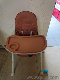 we have two kids high chair for feeding.u can take two or u can take any one of them 