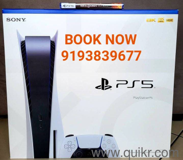 SONY PlayStation 5 Console (1TB, 2 Controller, 3 Games) Under Sony Warranty With Bill Box. BUY on 91938 39677.