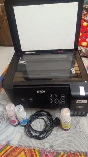 Epson l 3260 printer good condition and working I am selling for our home and office use