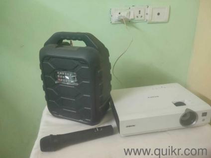 SONY LCD Projector, Finger Amplifer & Mike