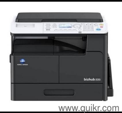 Konica Minolta Bizhub 205i A3 All-in-One Monochrome Photo Copier Machine Printer with Duplex Machine with Stabilizer