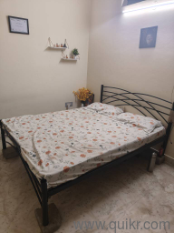 Iron Double Bed with Mattress  Great Condition, Quick Sale!