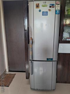 Currently in use, best in working condition, freezer at bottom, gray colour available for sale immediately
