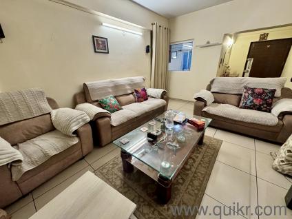 3+2+1 Plush Sofa Set with Covers