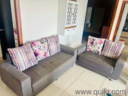 3+2 sofa set with 3 large cushions