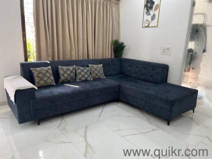 6 Seater L shaped Sofa (Home Made, Not Ready Made)