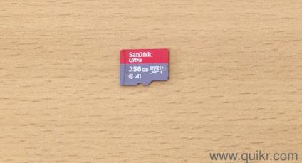 SanDisk Ultra 256GB microSD Card  Perfect Condition!