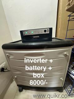 Inverter with Exide Battery and box