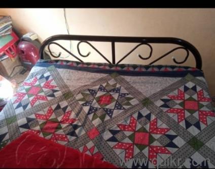 Double sized bed for sale & mattress for free 