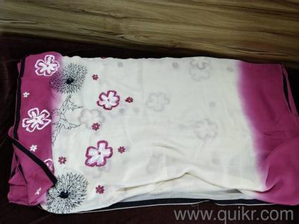 chiffon saree gently used  (without blouse)