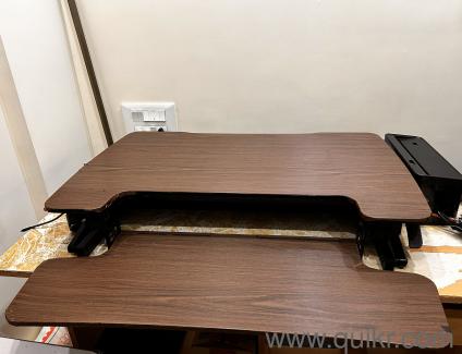 Computer Table + Height Adjustable Desk