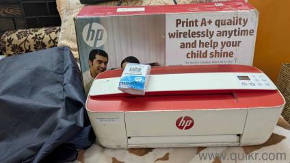 HP DeskJet 3777 All-in-One Printer  Excellent Condition + Full Ink