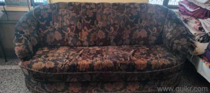 Sofa with center table- selling as we are shfting