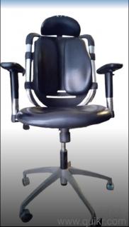 This office chair is almost new and used only for 3-6 months. The chair is in excellent condition with no dents, no scratches, and no damage.  Ortho-Relax Design provides Back & Neck support.