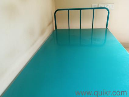 Teal Single Metal Bed For Sale