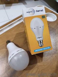 Wipro Garnet 12W Emergency LED Bulb (6500K) ( Negotiable rate if more quantity bought)